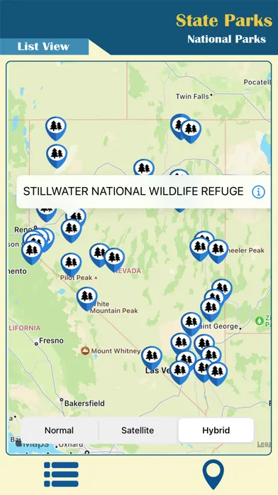Nevada-State & National Park應用截圖