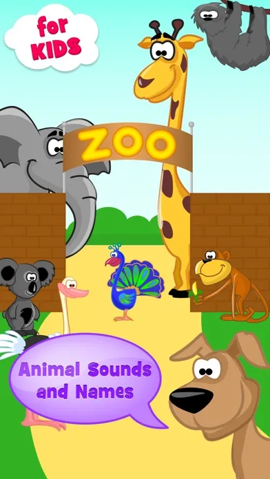 Ảnh chụp màn hình của Animal sound: educational game