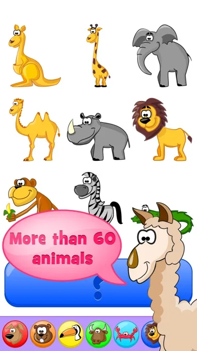 Ảnh chụp màn hình của Animal sound: educational game