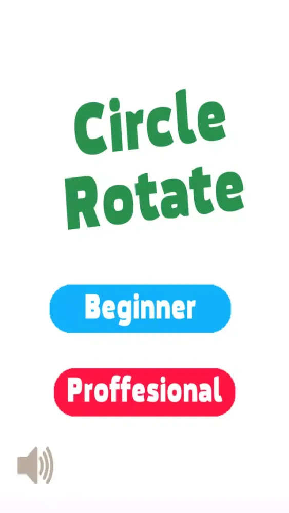 Circle rotate - funny game سکرین شاٹس