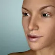 Face Model -posable human head Face Model -posable human head