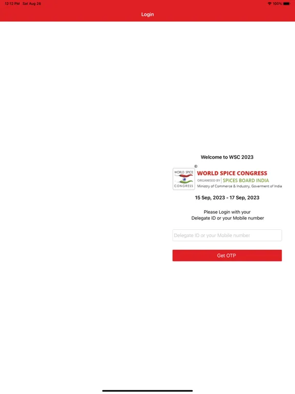 Ảnh chụp màn hình của WSC 2023 iPad 