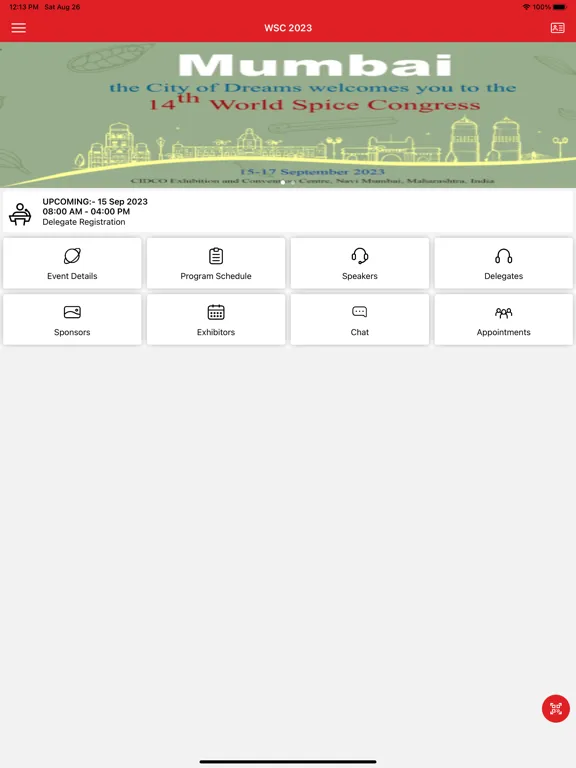 Ảnh chụp màn hình của WSC 2023 iPad 