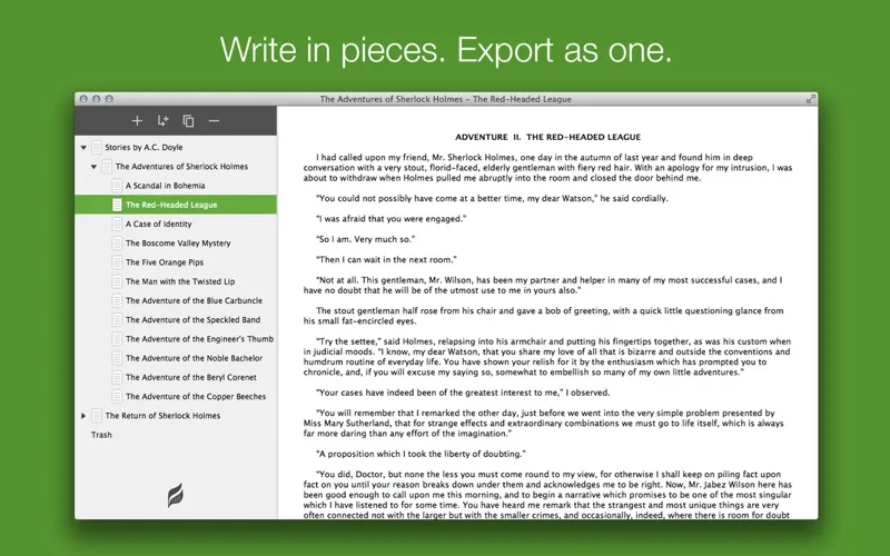 Screenshot di Leafnote