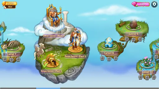 Captures d'écran de Merge Adventure: Magic Dragons
