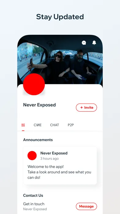 Captures d'écran de Never Exposed
