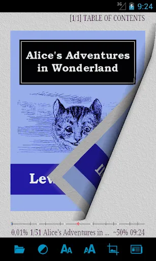 Captures d'écran de AlReader -any text book reader