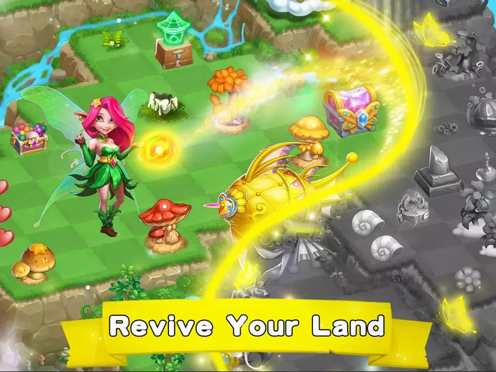 ภาพหน้าจอของ Neverland Merge Story iPad 