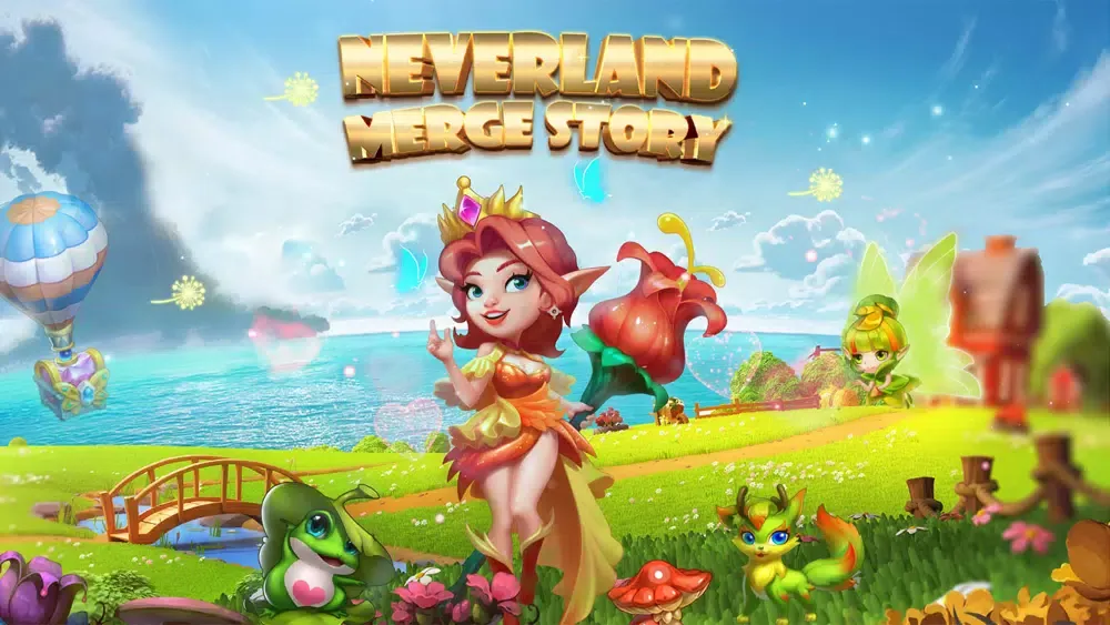 ภาพหน้าจอของ Neverland Merge Story
