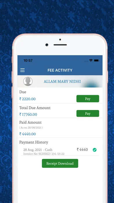 INSIGHT ACADEMY PARENT APP Screenshots