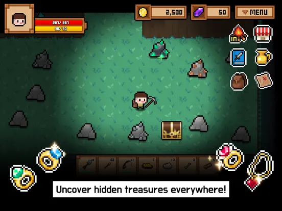 صور ForestCamp : Crafting RPG iPad 