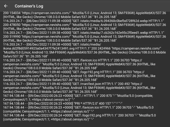 Capturas de pantalla de Docker Lite iPad