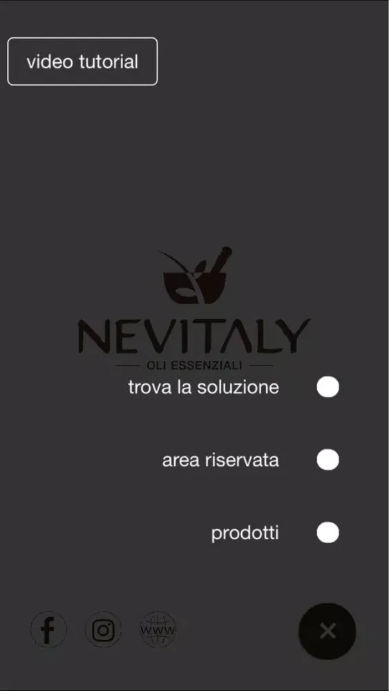 Tangkapan skrin Nevitaly Mobile