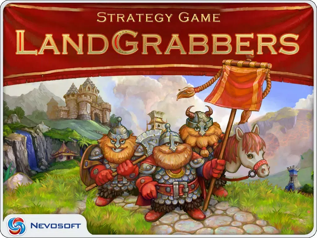LandGrabbers: real time medieval conquest strategy iPad 应用截图
