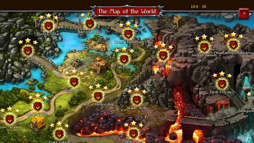 Screenshot di Lands of War: magic empire gam