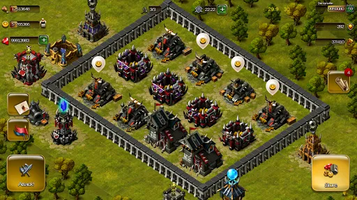 Screenshot di Lands of War: magic empire gam