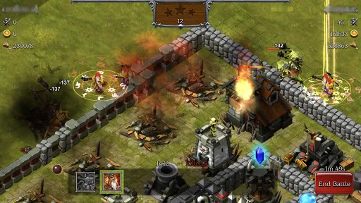 Screenshot di Lands of War: magic empire gam