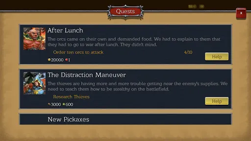 Screenshot di Lands of War: magic empire gam