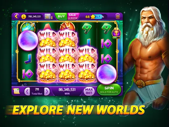 Tangkapan layar Treasure Slots Adventures iPad 