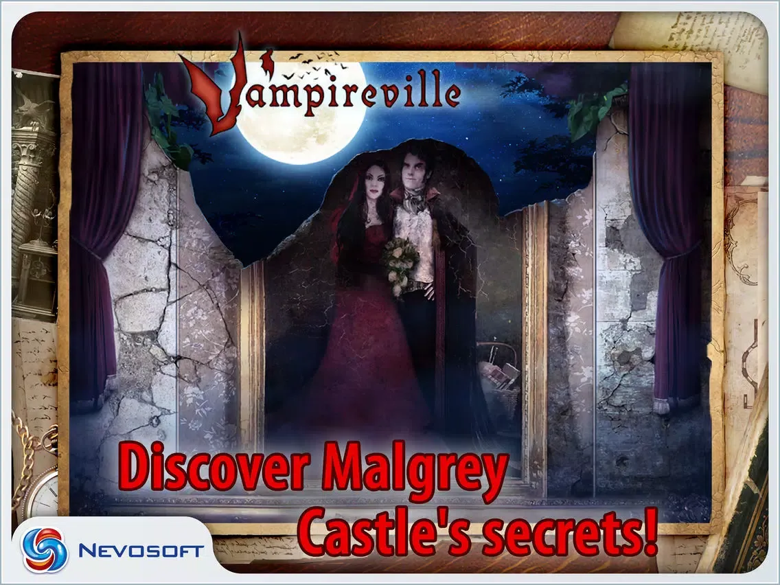 Vampireville HD lite: haunted castle adventure iPad  Ekran Görüntüleri