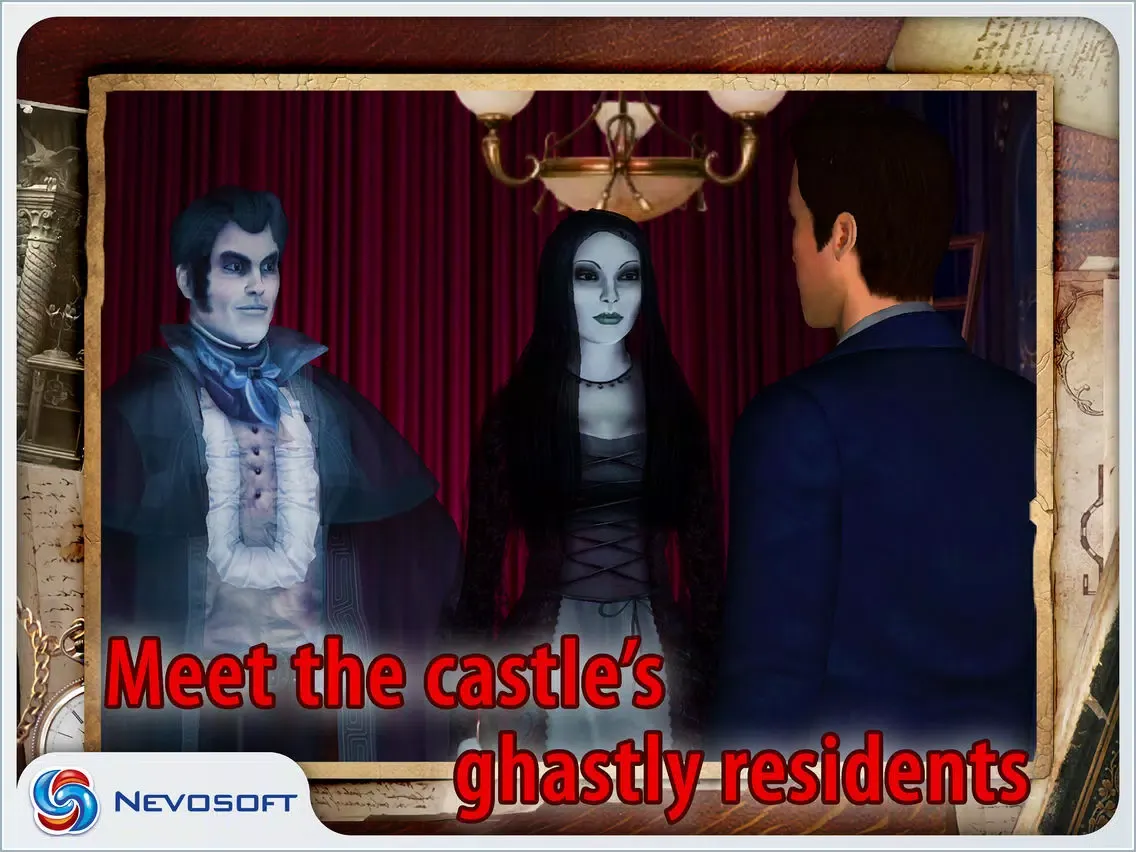 Vampireville HD lite: haunted castle adventure iPad  Ekran Görüntüleri
