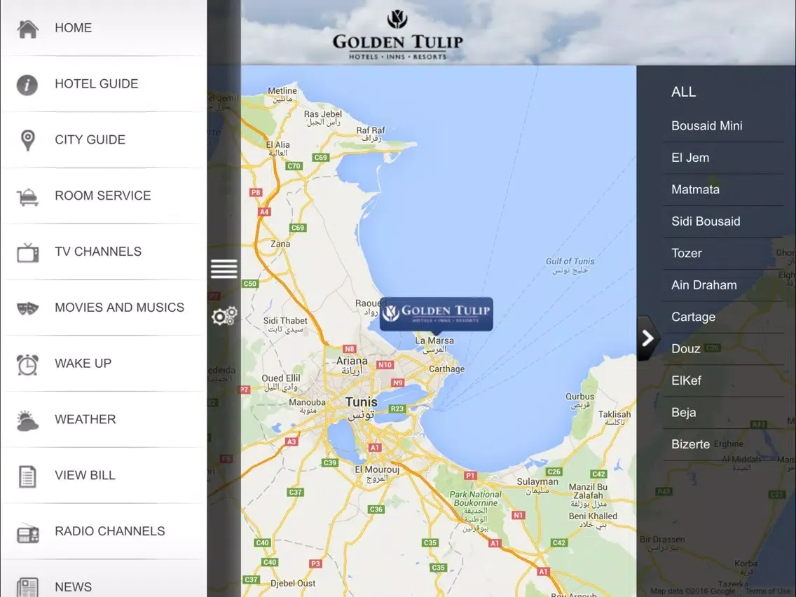 Golden Tulip Carthage Tunis iPad  স্ক্রিনশট