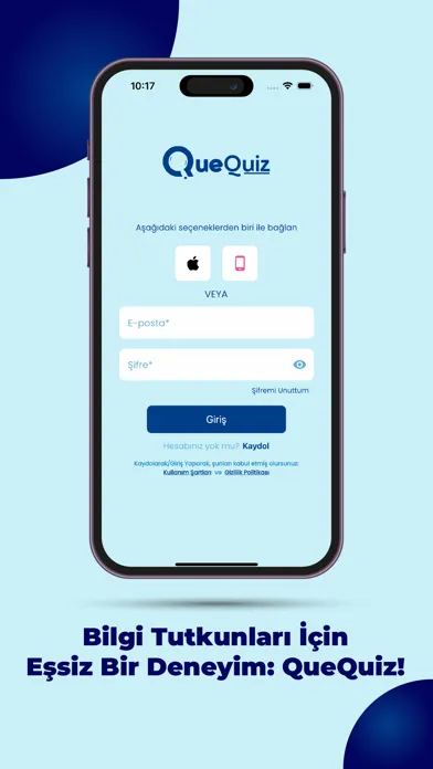 QueQuiz應用截圖