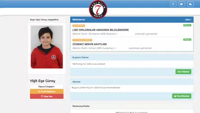 Yedibilim Koleji OvB Sistemi Screenshots