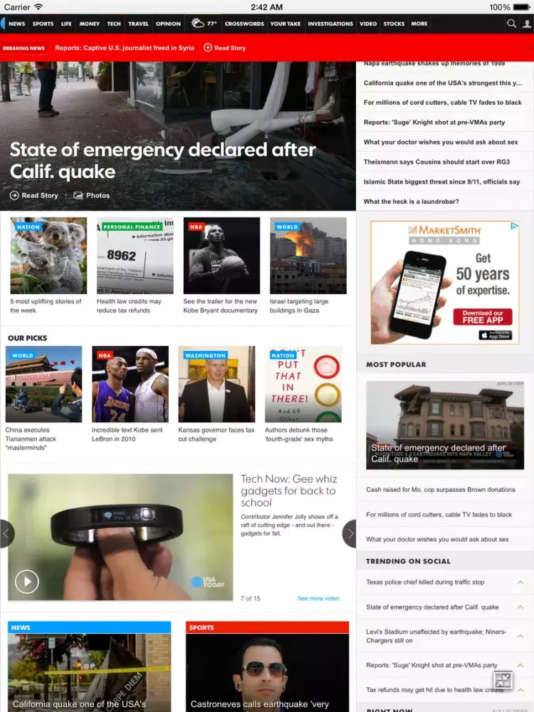 Fast Web Browser - New automatic full screen firefox chrome like themes edition iPad  Screenshots