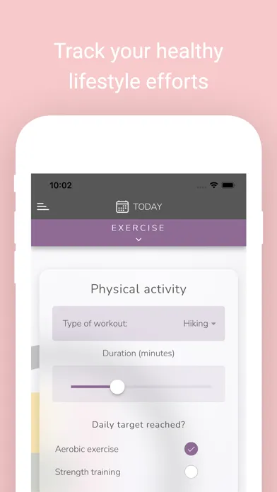 Helid: Healthy Lifestyle Diary Screenshots