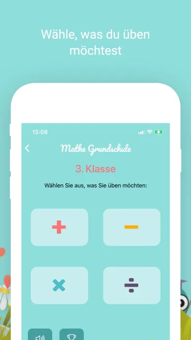 Tangkapan skrin Mathe Grundschule 1.-3. Klasse