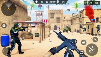 ภาพหน้าจอของ FPS Commando Military Strike