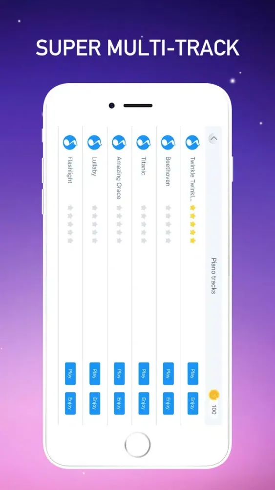 Capturas de tela do S Virtual Piano