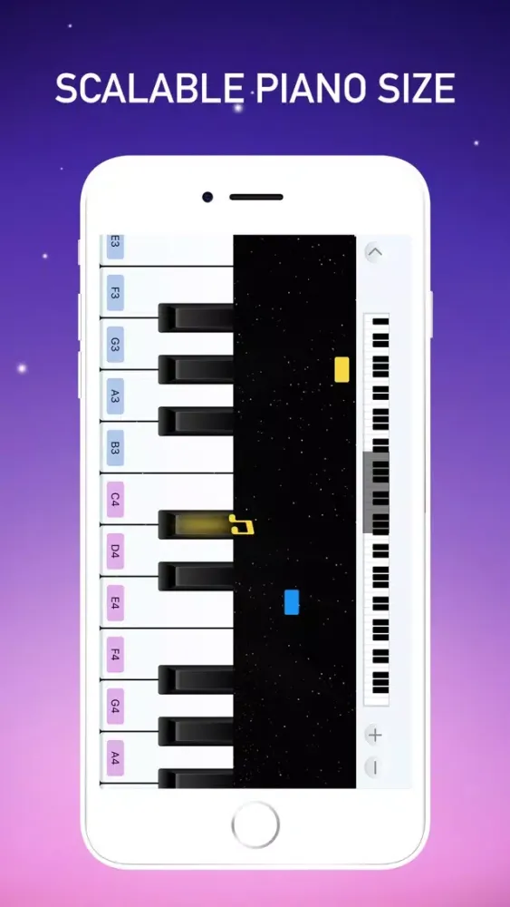 Capturas de tela do S Virtual Piano