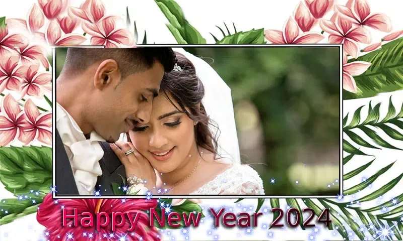 New year photo frame 2024 스크린샷