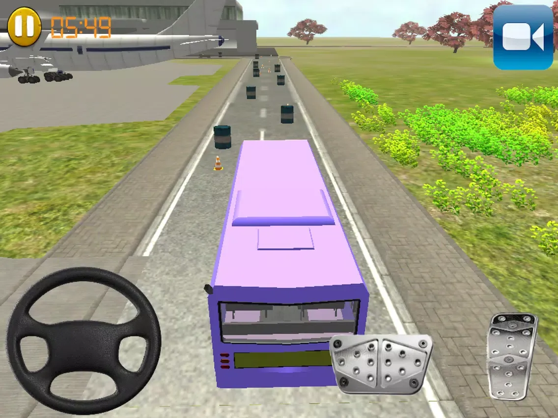 صور New Bus Airport Parking Simulator Game iPad 