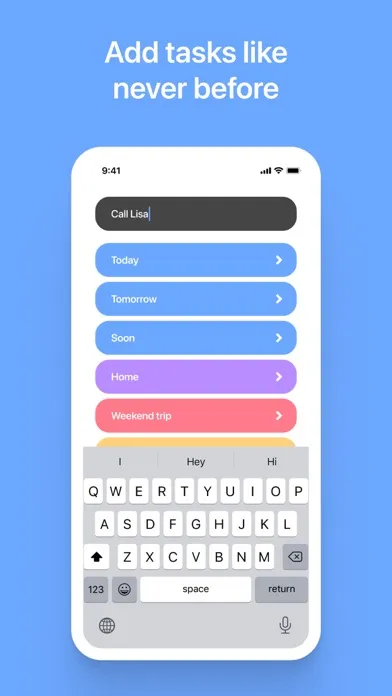 Ảnh chụp màn hình của New Task: Check Lists Reminder