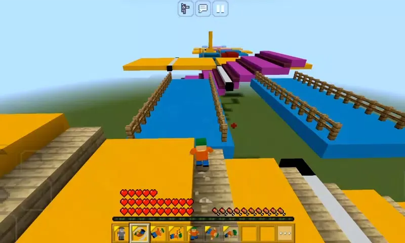 Скриншоты Stumble Guys Mod Minecraft