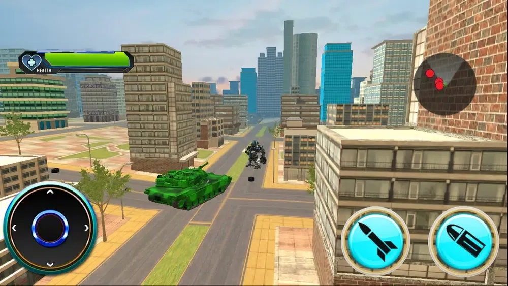 Police Air Jet Robot Games স্ক্রিনশট