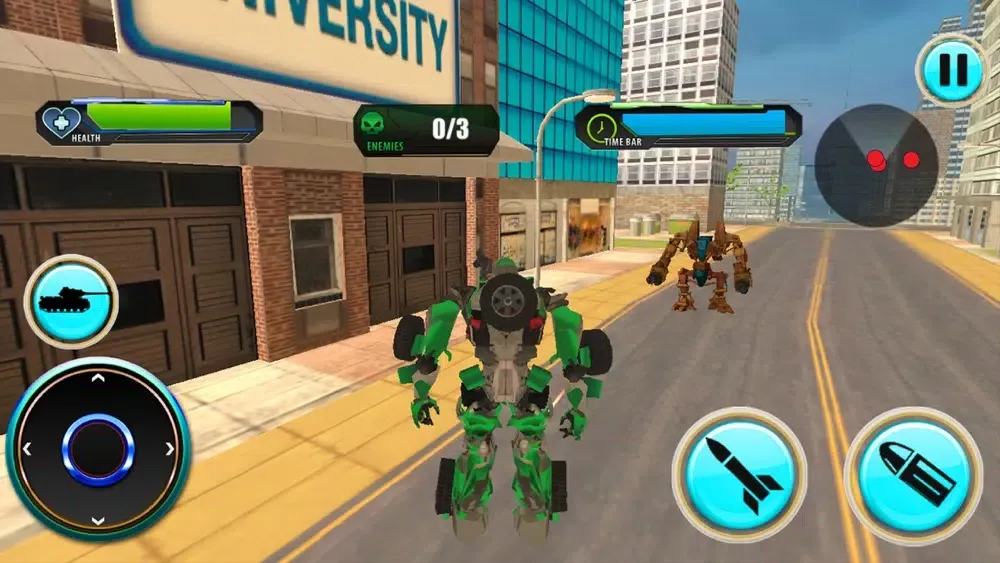 Police Air Jet Robot Games স্ক্রিনশট