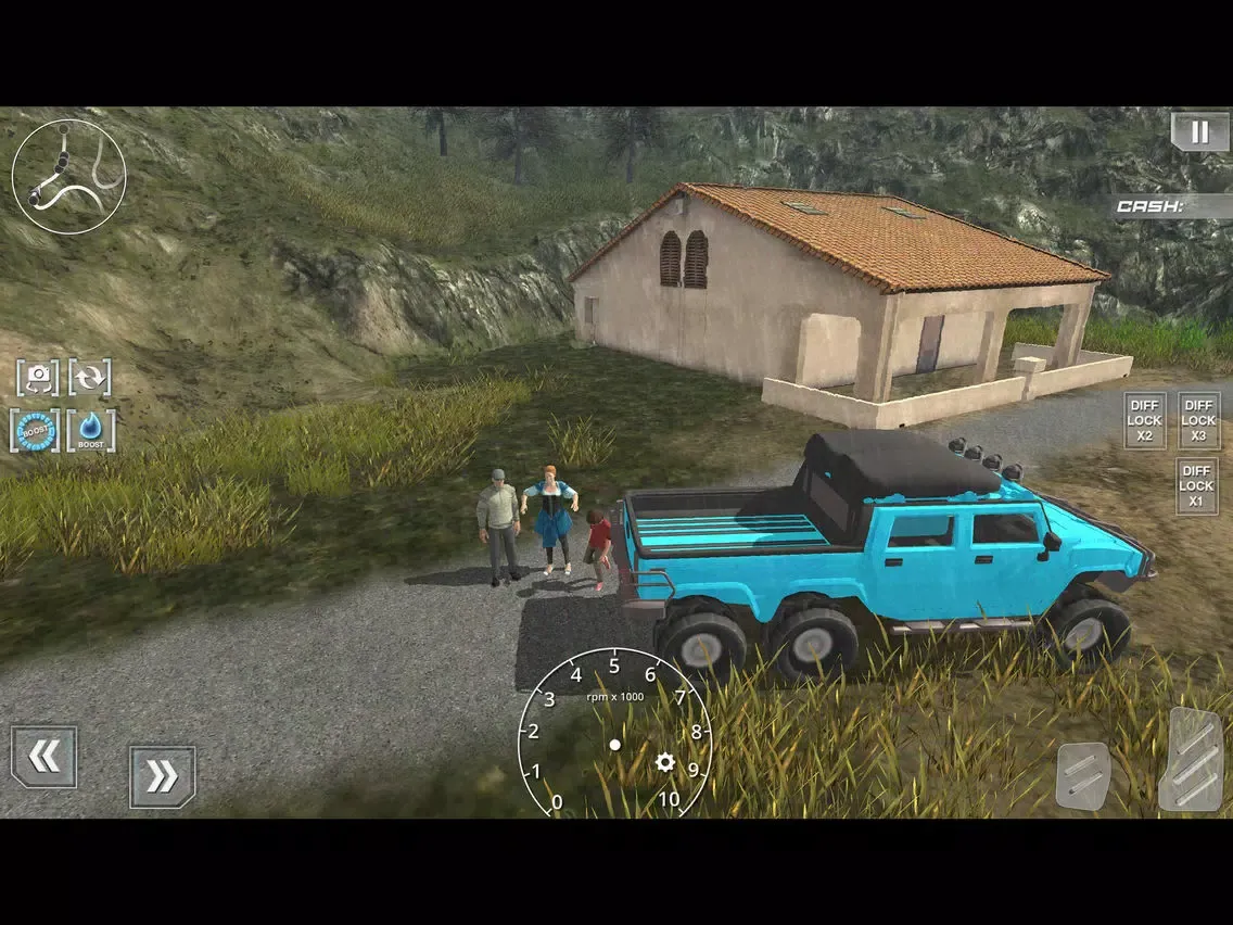 Offroad Jeep Hill Driving 2022 iPad  スクリーンショット