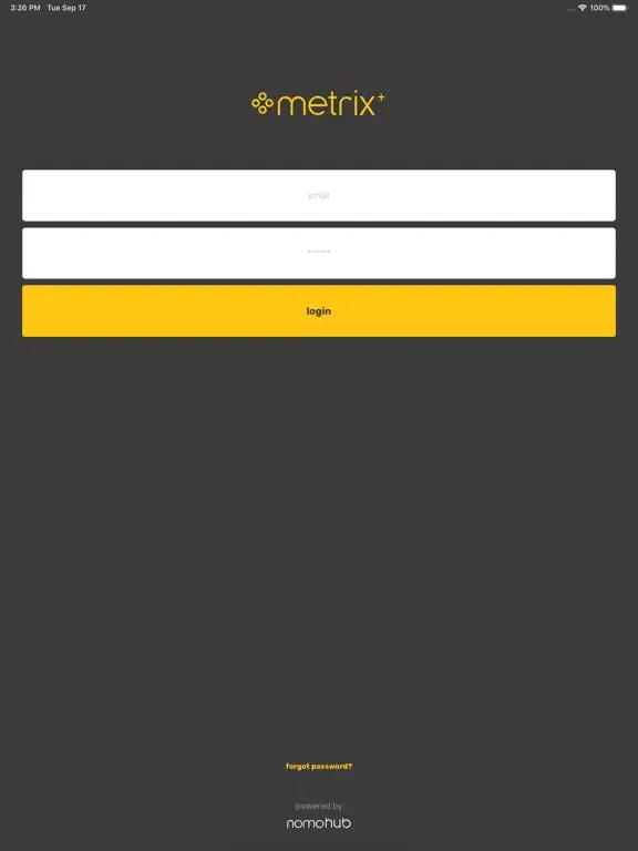 Capturas de pantalla de metrix+ iPad 