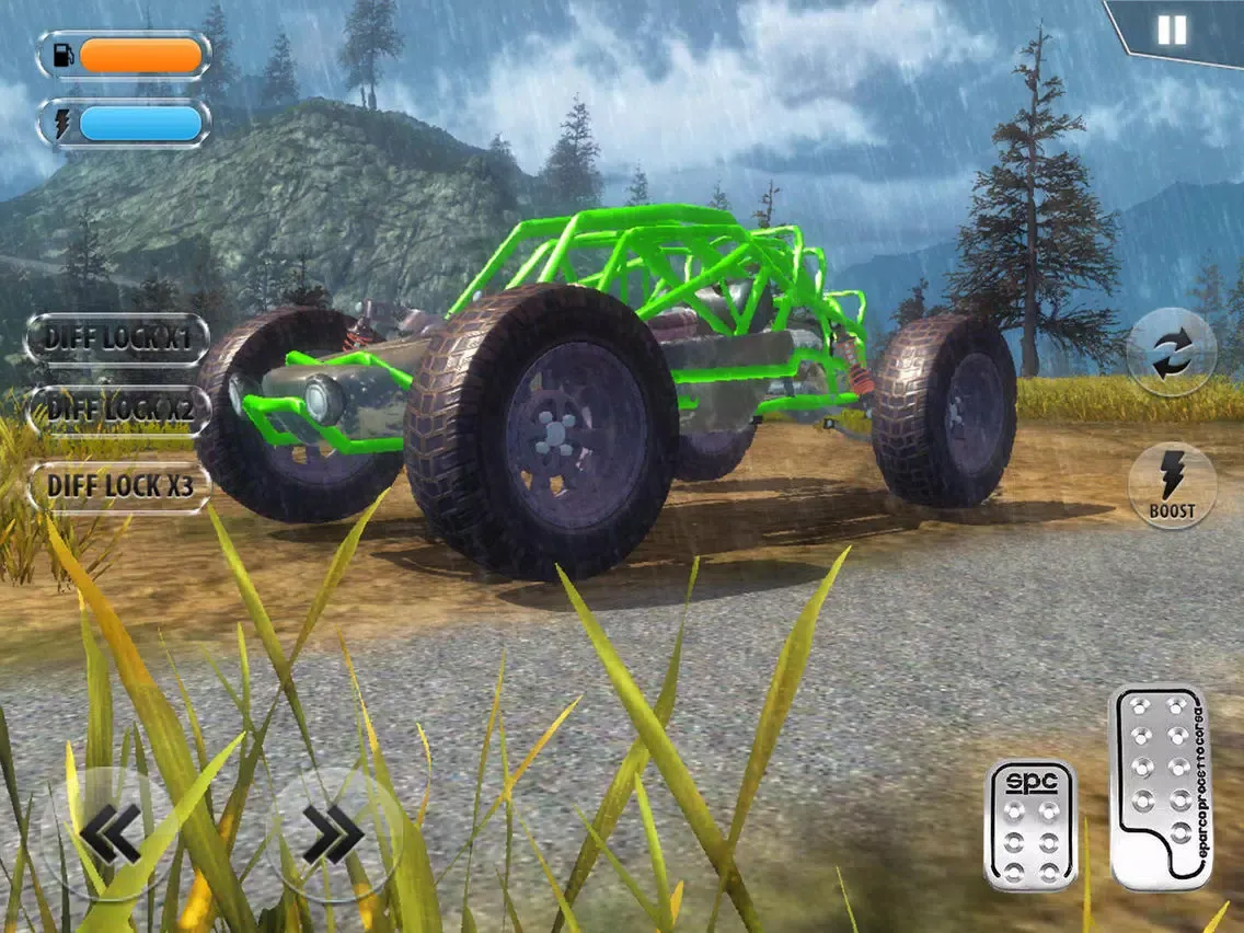Ảnh chụp màn hình của Monster Truck Stunt Racing Sim iPad 