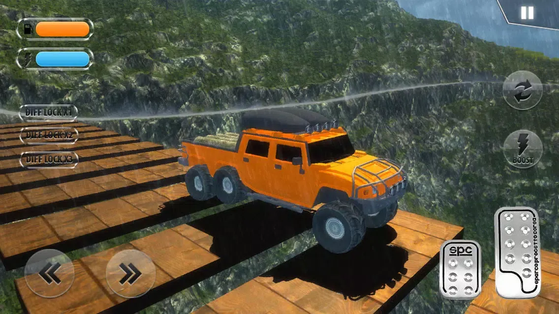 Ảnh chụp màn hình của Monster Truck Stunt Racing Sim