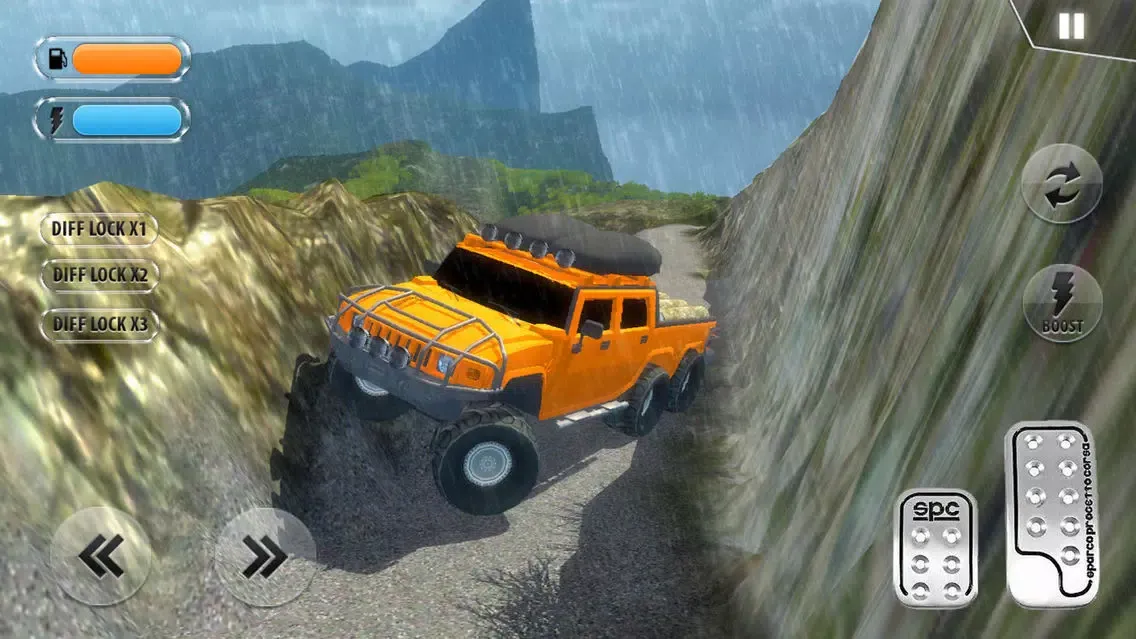 Ảnh chụp màn hình của Monster Truck Stunt Racing Sim