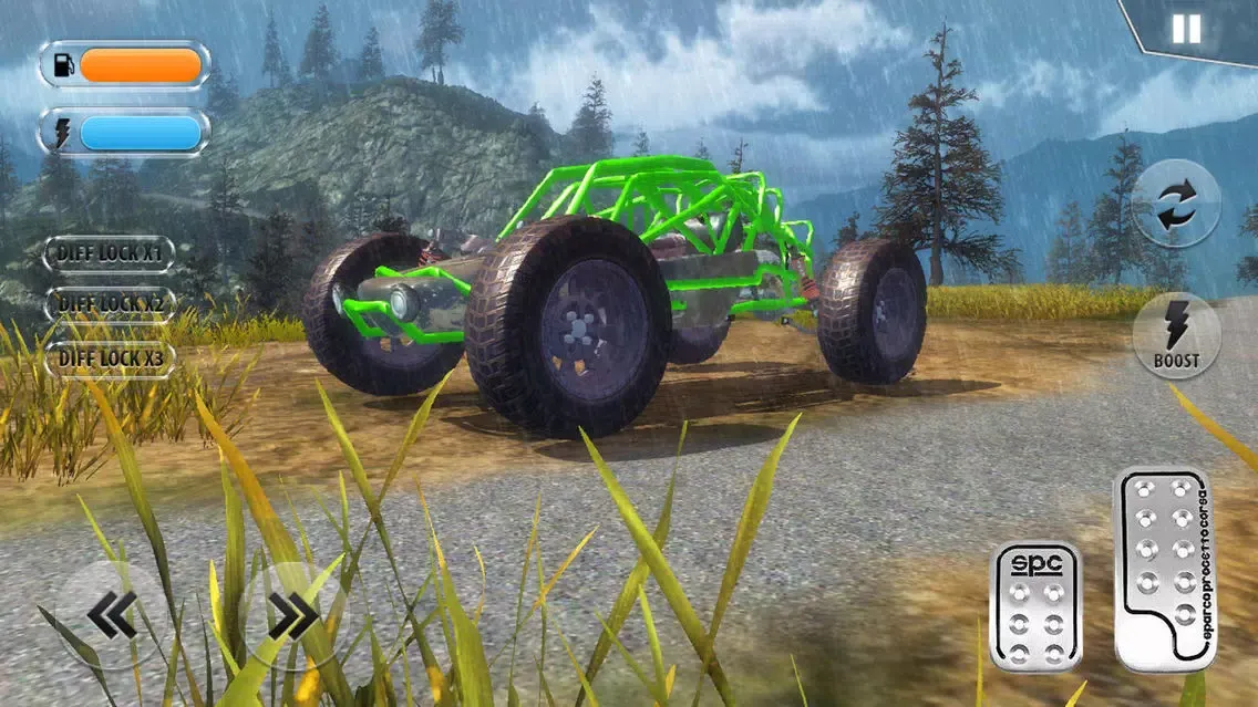 Ảnh chụp màn hình của Monster Truck Stunt Racing Sim