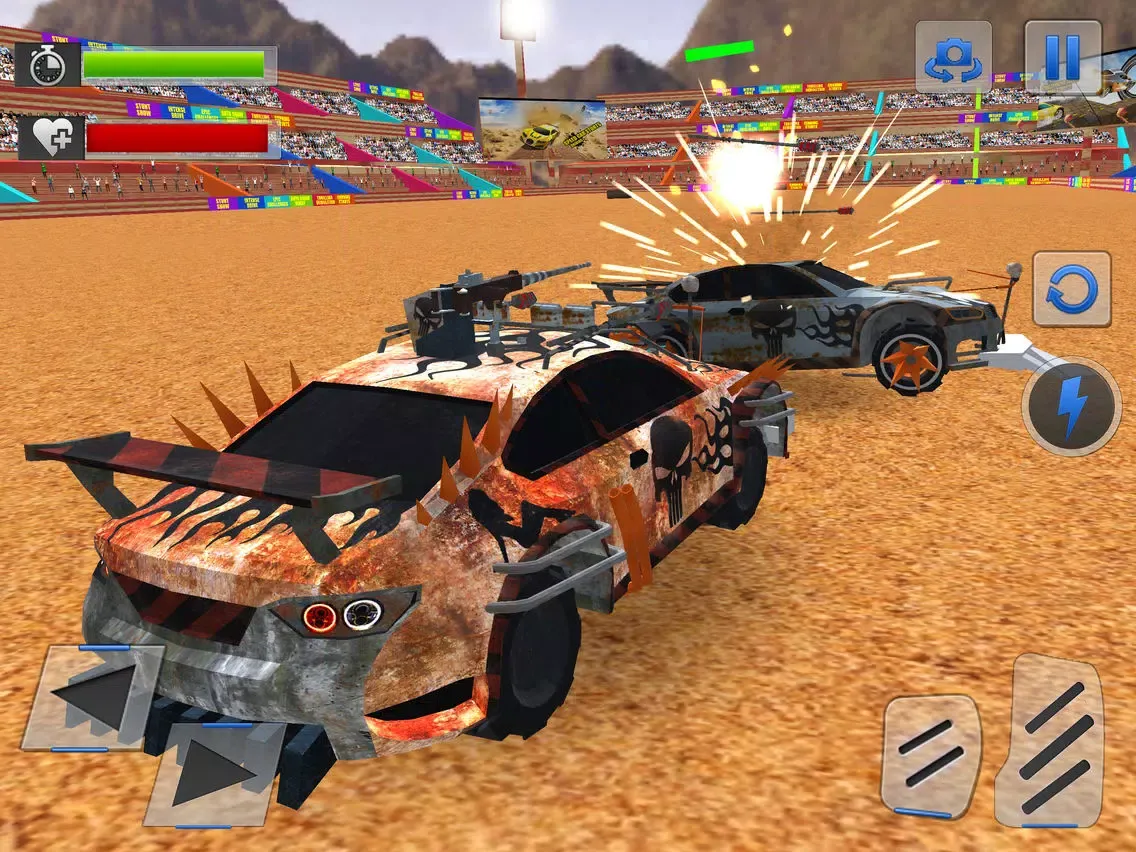 Superhero Monster Truck Crash iPad  Screenshots