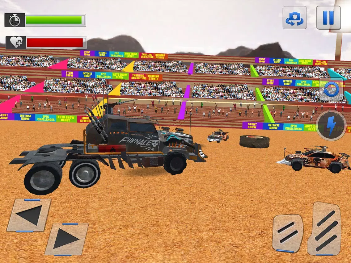 Superhero Monster Truck Crash iPad  Screenshots