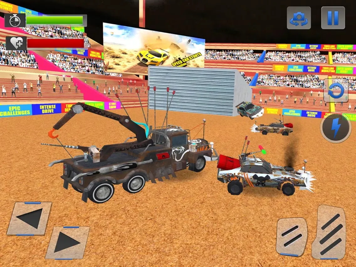 Superhero Monster Truck Crash iPad  Screenshots
