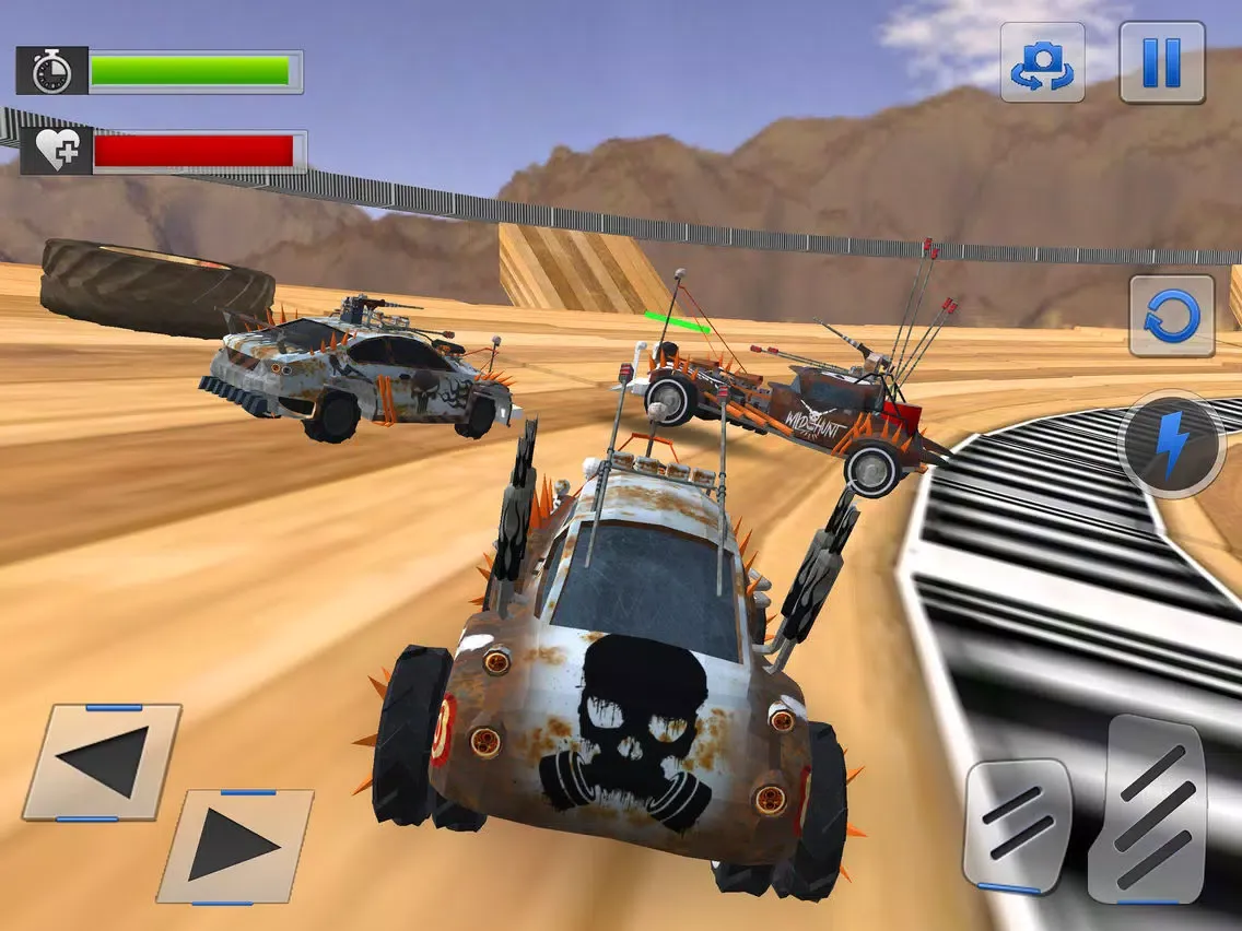 Superhero Monster Truck Crash iPad  Screenshots